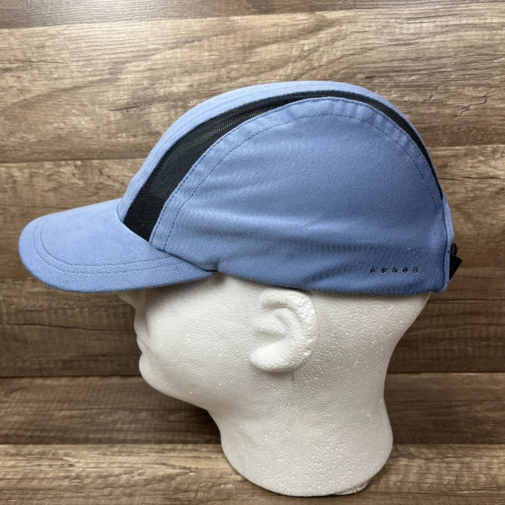 Nike Running Cap Hat Blue Adjustable Strapback One Size Swoosh Just Do It - Picture 2 of 10